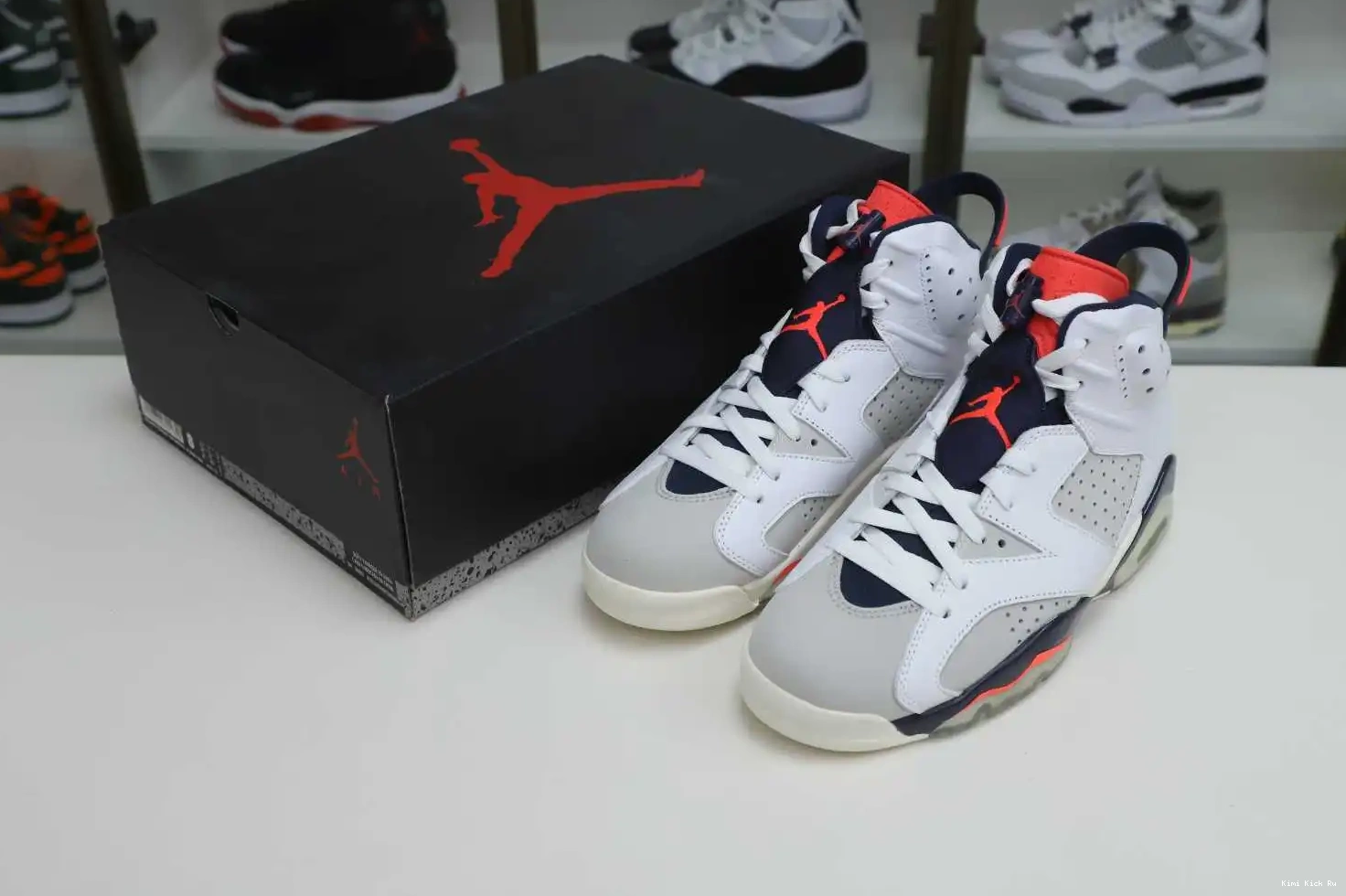 'TINKER' AIR 6 RETRO Kimikick JORDAN 0709